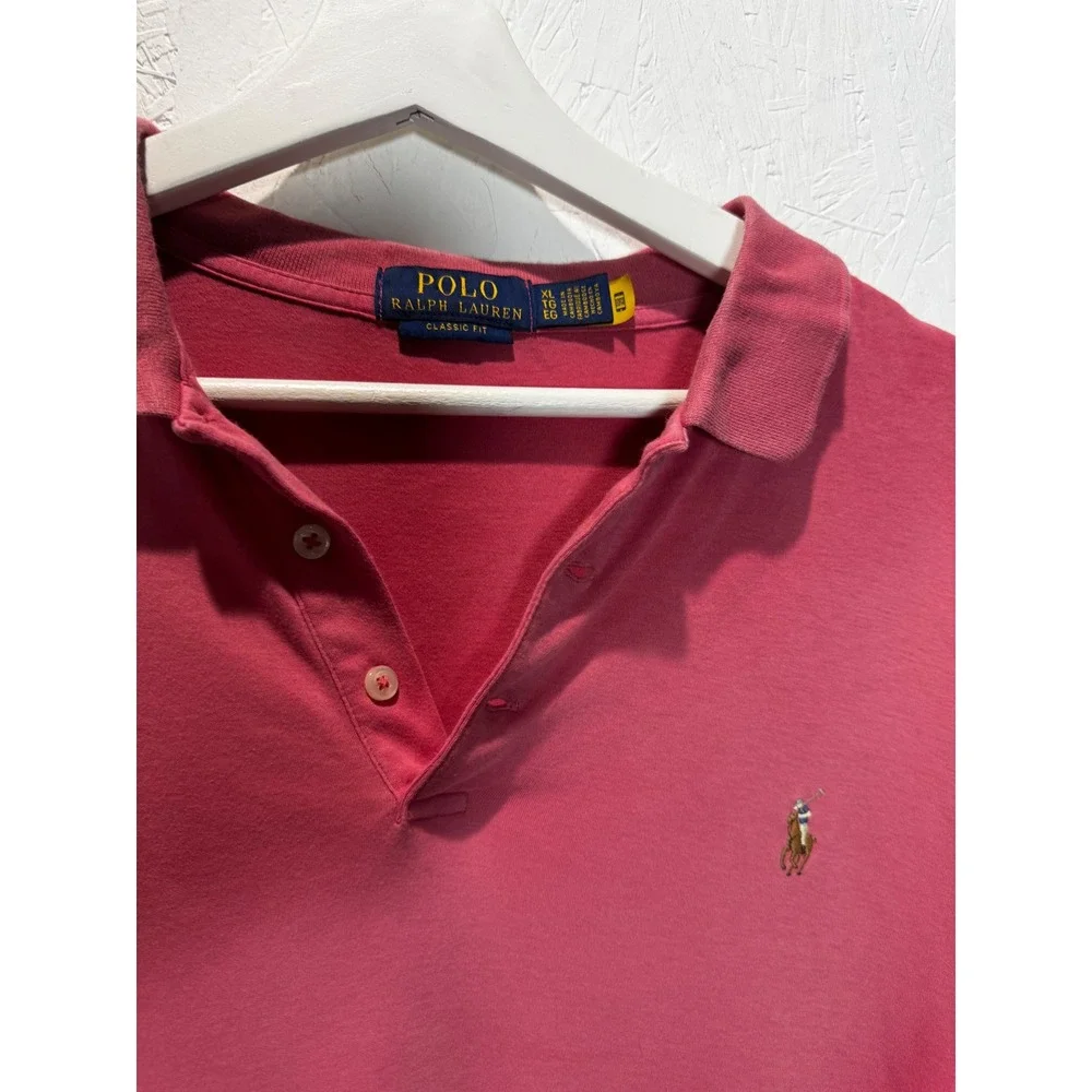 Polo Ralph Lauren Mens Classic Fit Pique Polo Shirt XL Short Sleeve
